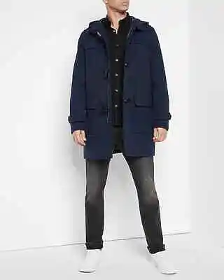 Express Duffel Coat Navy Men's Sz XXL + Free Gift • $120