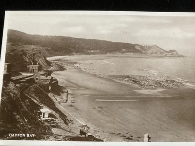£1.50 • Buy Old Rp Postcard Cayton Bay Looking North Yorkshire Woolstone Barton Milton