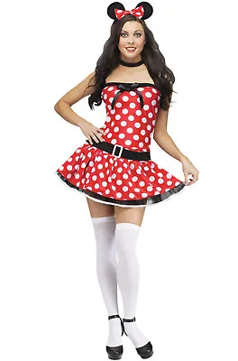 NEW Womens M / L Mousie Mouse Minnie Cosplay Halloween Costume • $24.75