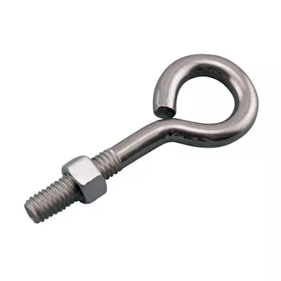 316 STAINLESS UNWELDED EYE BOLT 1/4  X 4  (S0310-07100X) • $1.95