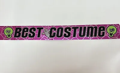 Best Costume Award Sash Purple Carnival Costume Contest Halloween Party Favor • $7.47