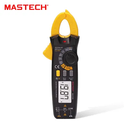MASTECH MS2103B Handheld True RMS Digital Clamp Meter Multimeter AC DC Volt Amp✦ • $45.90