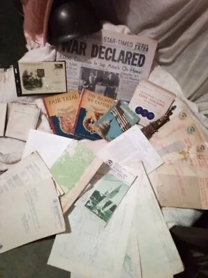 Vintage United States Military War Government Memorabilia Mix  • $70