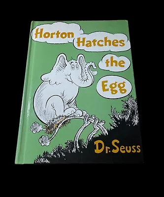 Horton Hatches The Egg By Dr Seuss GROLIER BOOK CLUB EDITION 1968 • $9.95