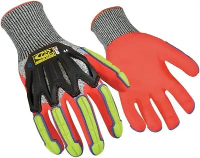 Safety Work Gloves Heavy Duty Hand Protection Mechanic Gardening Builders Cut • £8.99