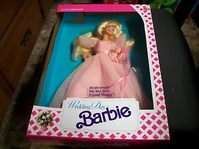 Vintage 1990 Wedding Day Barbie Bridesmaid  #9608 NRFB • $34.95