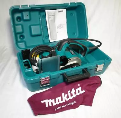 Makita KP0810C Power Planer 110V Heavy Duty 1050W Power Tool With Case • £169.99