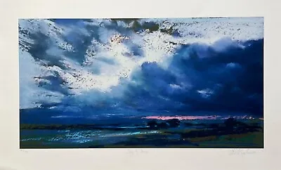 Nel Whatmore DAY IS DONE Hand Signed Limited Edition Giclee Art • £47.50