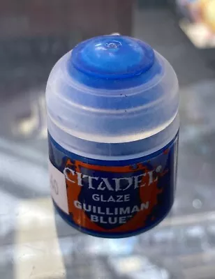 Warhammer - Citadel Paints - Guilliman Blue Glaze - New & Sealed OOP • £0.99