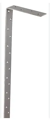 HEAVY DUTY CARBON STEEL BENT RESTRAINT GALVANISED WALL PLATE STRAPS 4mm X 10 • £70