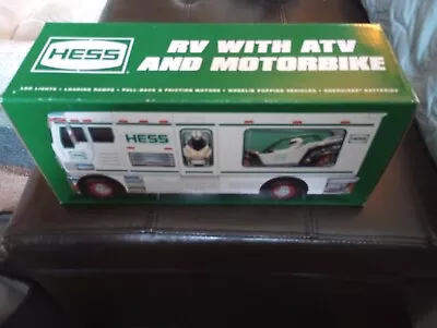 2018 Hess Rv With Atv And Motorbike New In Original Box Never Removed • $39.99