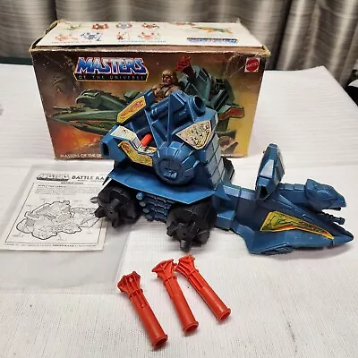 Vintage MOTU BATTLE RAM Masters Of The Universe W/box Complete In Box • $75