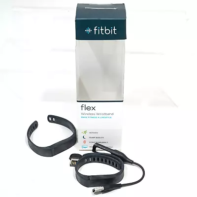 Fitbit Flex FB401 Fitness Activity Tracker With Band And Charger - Tested! • $19.95