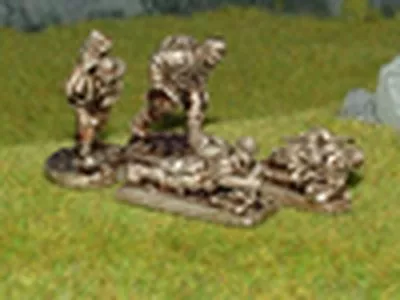 Friend Or Foe GERM07 1/72 Diecast WWII German Mountain Troop Two 5cm Mortar Team • $4.99