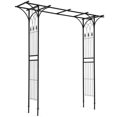 Metal Garden Arch Outdoor Garden Arbor  Archway Trellis Various Climbing Plants • £72.95