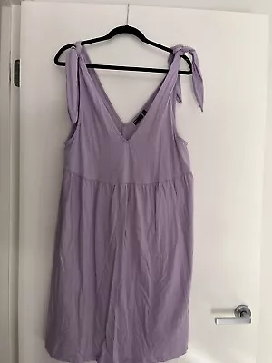 $8 • Buy ASOS Purple Size 12 Maternity Dress