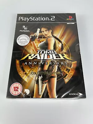 PS2 Lara Croft Tomb Raider Anniversary Collector's Edition New & Factory Sealed • £59.99