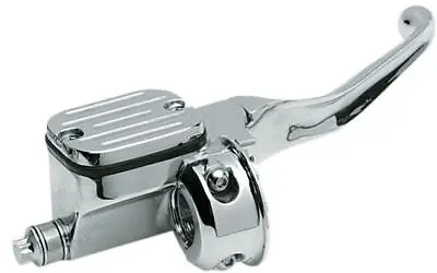 DS Cut-Down Brake Master Cylinder For Single Disc Brake Chrome #143926 • $189.95