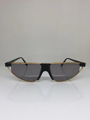 £206.71 • Buy New Vintage GIANFRANCO FERRE GFF 43 Sunglasses GFF 43 C. 971 Gold W/ Black Italy
