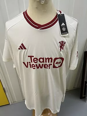 BNWT Manchester United 2023/24 Mainoo Football Shirt Original Rare Adidas • £44.99
