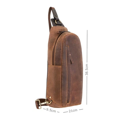 £94.99 • Buy Visconti Leather Shark - Bikers Back Pack Slim