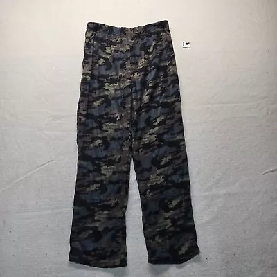 Mission Ridge Lounge Pants Blue Gray Camo Sleep Fleece Pajamas Adult Men's XL • $7