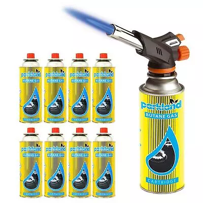 £9.95 • Buy Blow Torch Butane Flamethrower Burner Welding Gas Auto Ignition Soldering Weed