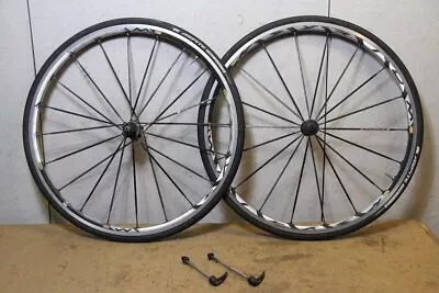 Mavic Ksyrium Sl Rim Campa 11S Compatible Clincher Narrow Wheel Set • $195.38