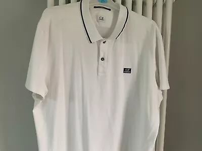 Cp Company White T Shirt XXXL • £35