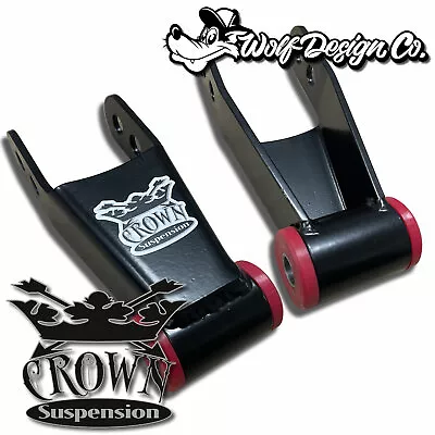 2  Rear Drop Shackle Lowering Kit For 1965-1972 Ford F100 • $59.50