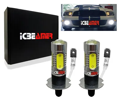 X2 LED H3 11W DRL Fog Light Powerful Xenon Super White Bulbs Lamp J686 • $6.64