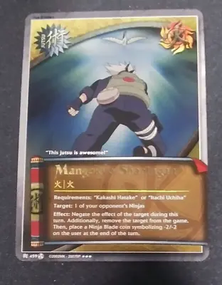 Naruto CCG Mangekyo Sharingan - 459 - LP- 1st Edition - Foil • $5.49