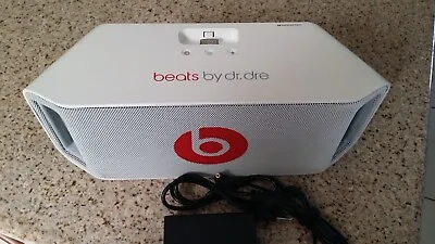 Monster Beats By Dr. Dre BeatBox Wireless  Bluetooth 30-pin IPod Speaker White • $135