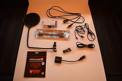 PC Accessories Lot Of Mixed Items -Thermal Grizzly Knox Adio Hdmi To Dvi + Mor • $20