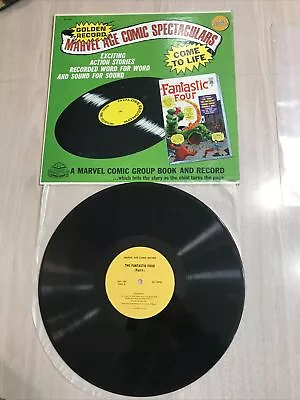 Fantastic Four Golden Record Marvel 1966 Plays Perfect Mmms Gorgeous Condition! • $700