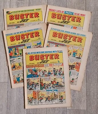 £10 • Buy Buster Comics 1972 Job Lot