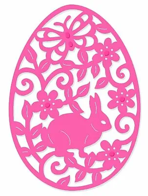 Sweet Dixie Metal Die Filigree Easter Bunny Egg Cut Emboss Stencil Rabbit SDD151 • £9.95