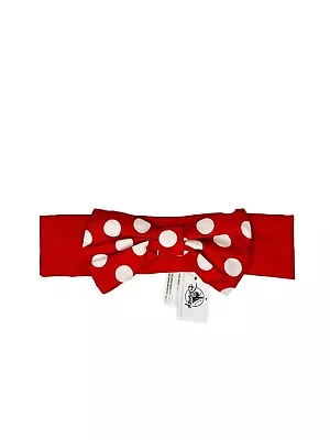 Disney Parks Minnie Mouse Red Polka Dot Bow Headband Headwear - NWT • $16