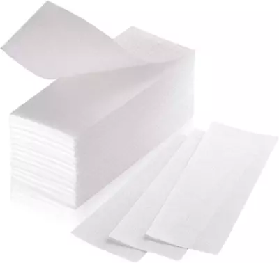 Fleece Strips For Warm Wax And Sugar Paste - 150X Skin-Friendly Tear-Resistant P • £7.98