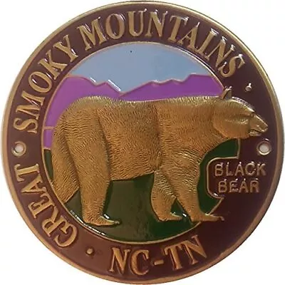 $9.49 • Buy Great Smoky Mountains Hiking Stick Medallions - Multiple Designs Available