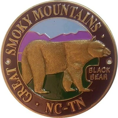 $9.49 • Buy Great Smoky Mountains Hiking Stick Medallions - Multiple Designs Available