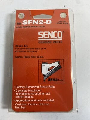 $14.99 • Buy NOS OEM GENUINE SENCO Repair Kit SFN2-D Poor Feed Or Jams YK0032