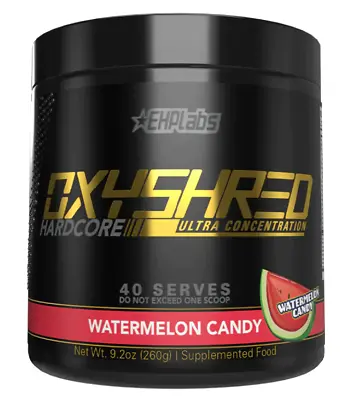 EHPlabs Oxyshred Hardcore | Fat Burner Oxy Shred | Weight Loss | Energy | Hyper. • $61.95