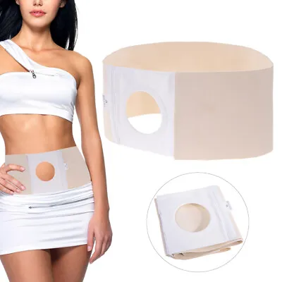 Medical Ostomy Belt Unisex Ostomy Hernia Support Belt Abdominal  Brace US • $12.34