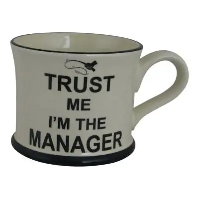 £16.95 • Buy Moorland Pottery Trust Me I'm The  Manager Mug Birthday Gifts