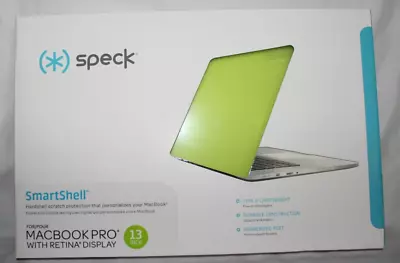 Speck Smartshell Case Macbook Pro Retina 13 Inch Tennisball Green • $5