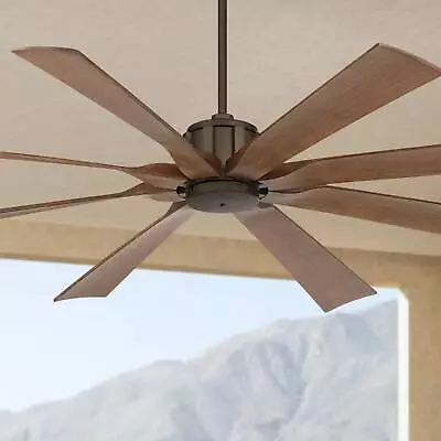 70  Defender Industrial Outdoor Ceiling Fan Remote Control Oil Rubbed Bronze Koa • $419.99