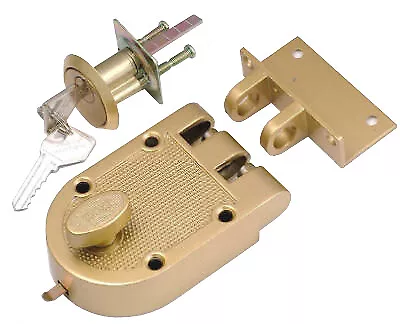 Single Cylinder Bolt Interlocking Deadbolt With Double Cylinder 1120 • $35.51