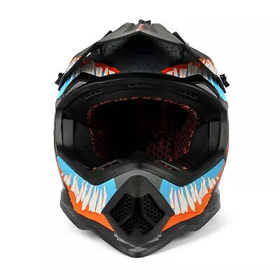 MX Motocross Helmet Dirt Bike Riding ATV Offroad DOT Unisex Adults Matte Vent • $83.99