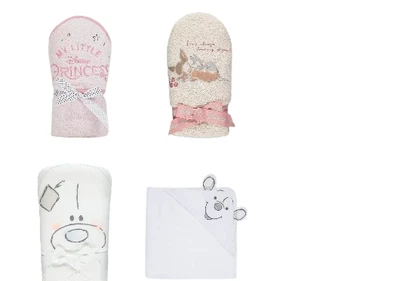 £14.99 • Buy DISNEY BABY HOODED TOWELS Soft 100 % Cotton NEW BORN BABY BOY GIRL Bath Wrap
